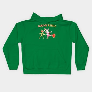 Christmas Halloween Battle Kids Hoodie